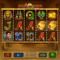 CosmoBet - Book of Dead Slot Machine - Play N Go Game