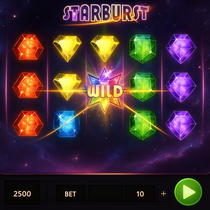 CosmoBet - Starburst Slot Machine - NetEnt Game