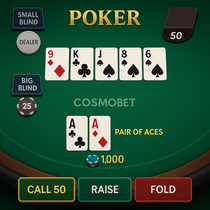 CosmoBet - Poker Table Game - Online Casino